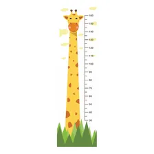 Adesivo Régua De Altura Crescimento Infantil Girafa Foto mini 1