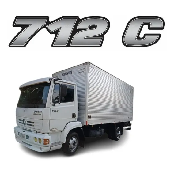 Adesivo Resinado 712 C Para Mercedes 712 C 20384 Foto 1