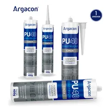 Adesivo Selante Pu 40 Cinza 400g Profissional Argacon Foto mini  2