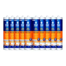 Adesivo Selante Veda Calha Cinza 320g (10 Unidades) Pulvitec Foto  mini 1