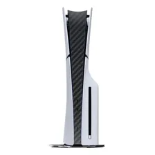 Adesivo Skin Pelicula Central P/ Playstation 5 Ps5 Slim Disk Cor Preto Carbono Ps5 Slim Disco Foto  mini 1