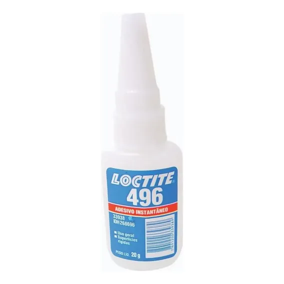 Adesivo Super Bonder 20g Loctite 496 Foto 1