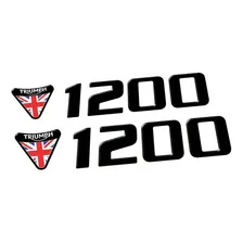 Adesivo Tanque Aba 3d Resinado Triumph Tiger 1200 Tg036 Foto mini 1