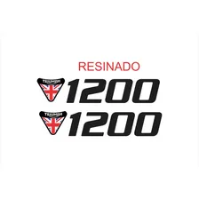 Adesivo Tanque Aba 3d Resinado Triumph Tiger 1200 Tg036 Foto mini 2