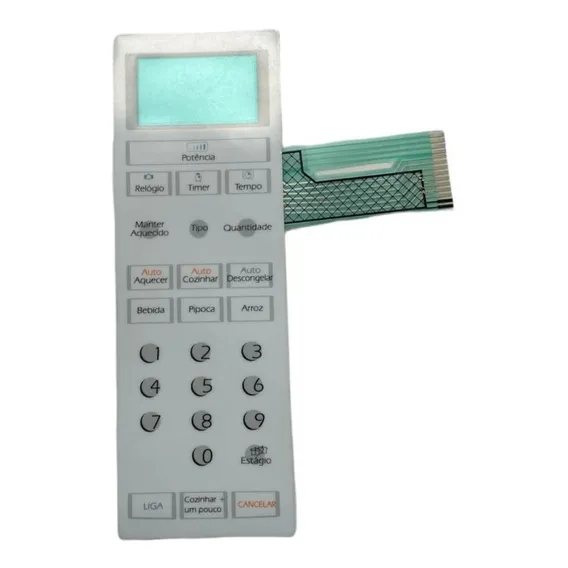Adesivo Teclado Membrana Forno Microondas Brastemp Bmu27a Foto 1