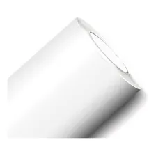 Adesivo Vinil Branco Envelopamento Geladeira Móveis 10m X 1m Cor Branco fosco Foto  mini 1