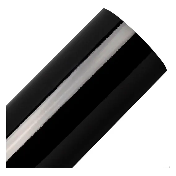 Adesivo Vinil Envelopamento M贸veis Preto Brilhante 2m X 1m Foto 1