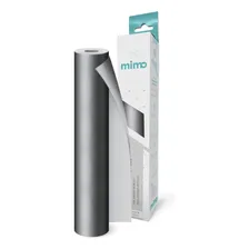 Adesivo Vinil Metalico Prata 30cmx2,5m Mimo Foto mini 1