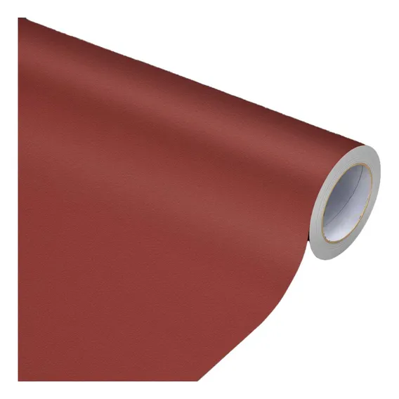 Adesivo Vinilico Envelopar Geladeira M贸veis Parede 1m X 1,2m Cor Vermelho Texturizado Foto 1