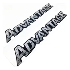 Adesivos Advantage Blazer S10 Emblema Da Porta Resinado Foto mini 3