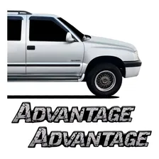 Adesivos Advantage Blazer S10 Emblema Da Porta Resinado Foto mini 1