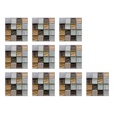 Adesivos de parede autoadesivos Adesivos de azulejos de cristal, cor conforme mostrado Foto mini 2