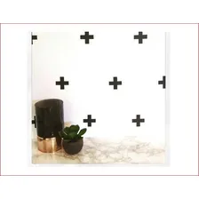 Adesivos De Parede Cruz 150 Unidades 6cm Cor Preto Foto mini  3