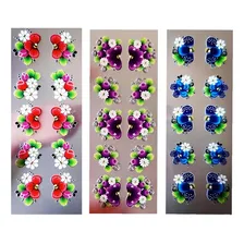 Adesivos De Unha Artesanal 3d Capricho, Kit 24 Cartelas Foto mini 1