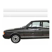 Adesivos Faixas Lateral CompatÃvel Passat Gts Pointer R834 Cor PRATA Foto mini 1