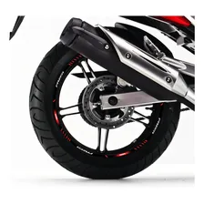 Adesivos Frisos Refletivo Roda Moto Para Kawasaki Z750 13311 Foto mini 3