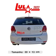 Adesivos Lula 2022 Presidente 30x11 Cm Kit C/ 50 2022 Cor Vermelho Foto mini 1