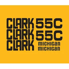 Adesivos Pá Carregadeira CompatĂvel Com Michigan Clark 55c Foto mini 2