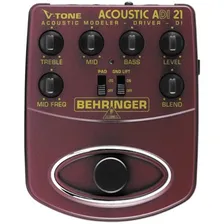 Adi21 Pedal Behringer V-tone Adi 21 P/ Violão - Original Foto mini 1