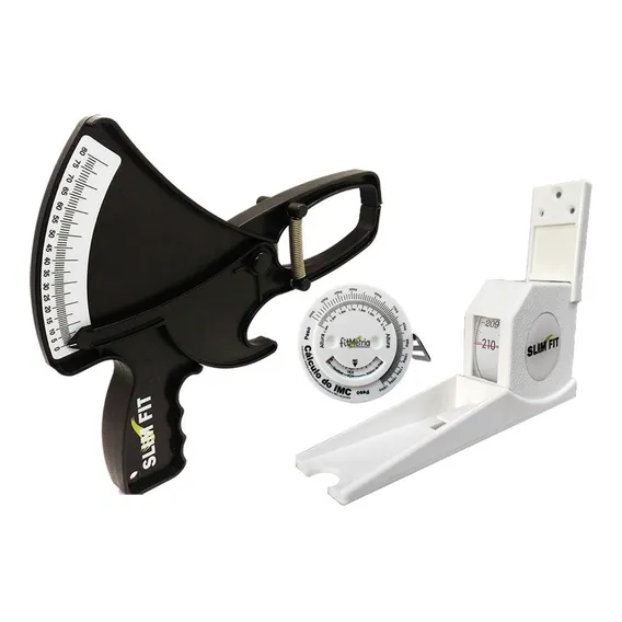 Adipômetro Plicômetro + Estadiômetro Kit Avaliação Física Foto 1