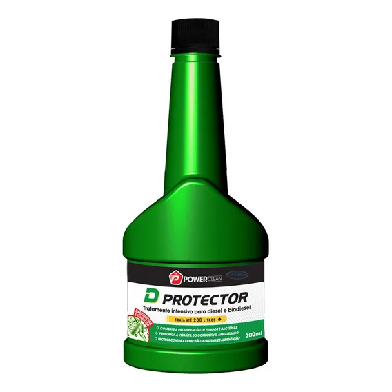 Aditivo Combustível Bactericida Diesel Dprotector 200ml Foto 1