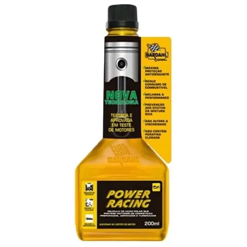 Aditivo Motor Bardahl Power Racing Motor Turbo E Aspirado Foto 1