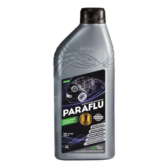 Aditivo Radiador 1l Inorgânico Verde Concentrado Paraflu Foto 1
