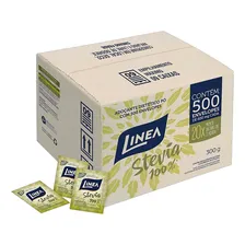 Adoçante em Pó Stevia Linea Caixa 300g 500 Unidades Foto  mini 1