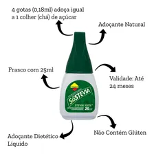Adoçante Líquido Lowçucar SóStevia Caixa 25ml Foto mini 3
