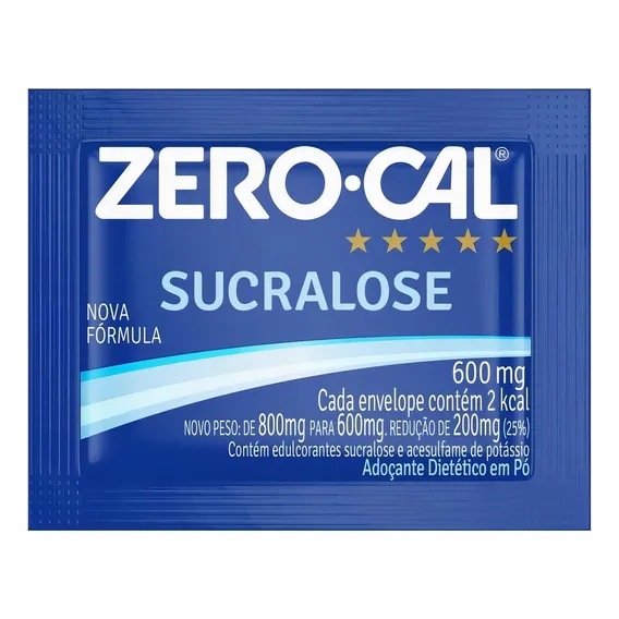 Adoçante Zero Cal Sucralose Caixa C/ 1000 Sachês Foto 1