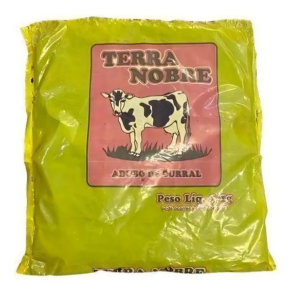 Adubo De Curral Ou Esterco De Gado - Terra Nobre 1kg Foto 1