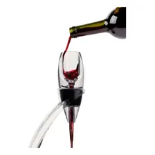Aerador Vinho Decanter Aerador Portatil Acrilico C/ Suporte Foto mini 4