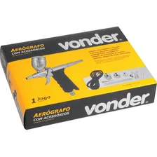 Aer贸grafo Com Acess贸rios 16 Vonder Foto mini 4