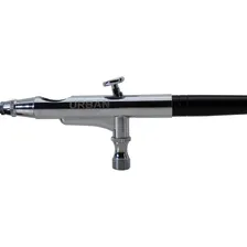 Aerógrafo Dupla Ação 0,5ml Bico 0.2mm - Acabamento Preto Foto mini 4
