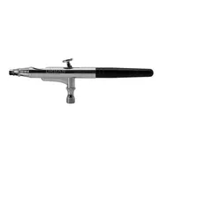 Aerógrafo Dupla Ação 0,5ml Bico 0.2mm - Acabamento Preto Foto mini  2