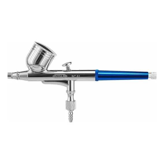 Aerógrafo Tipo Caneta AlumÃnio Bico 0.3mm Bc6103 Steula Foto 1