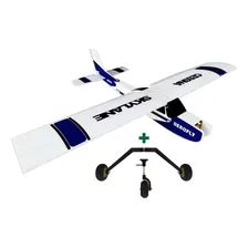 Aeromodelo Cessna + Adesivos, Linkagem, Trem De Pouso, Kit 2 Foto mini 1