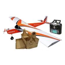 Aeromodelo Treinador Telemaster Completo Controle 6 Ch Kit 5 Foto mini 1