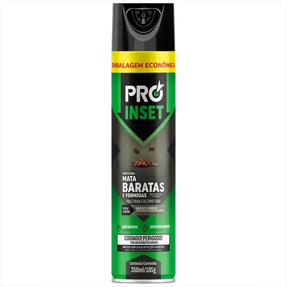 Aerossol 350ml Contra Barata E Formiga Ação Rapida E Potente Foto 1