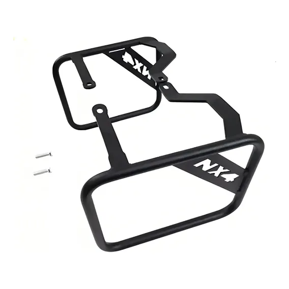 Afastador Alforge Honda Nx400 Falcon Ate 2008 Chapam Cor Preto Foto 1