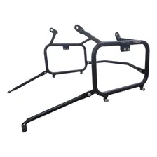 Afastador Alforge Tiger 800 Bagageiro Lateral Protetor Tras Cor Preto Foto mini 3