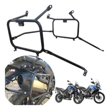 Afastador Alforge Tiger 800 Bagageiro Lateral Protetor Tras Cor Preto Foto mini 1