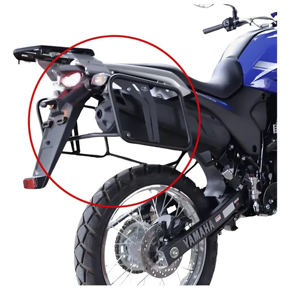 Afastador Alforge Xtz 250 Lander 2019/2023 Protetor Suporte Foto 1
