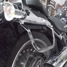 Afastador De Alforge Breakout, Fat Boy, Fx Harley Davidson Cor Preto Brilho Foto mini 2