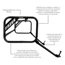 Afastador Suporte Alforge Bolsa Mala Fazer 250 Fz25 2018 23 Cor Preto Foto mini 3