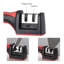 Afiador Amolador De Facas Diamantado C/ Suporte Profissional Foto mini 3