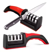 Afiador Amolador Profissional De Facas Tesouras Aço Inox Foto mini 4