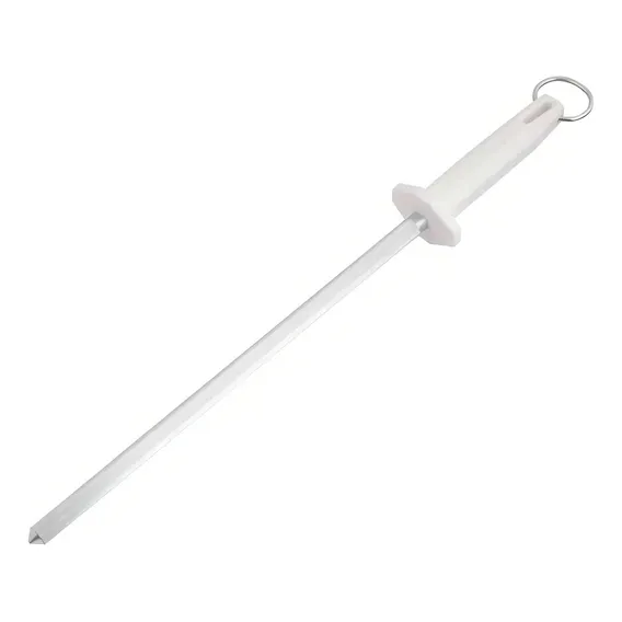 Afiador Faca Chaira Fuzil Acougueiro Starrett 10pol 25cm Lam Foto 1