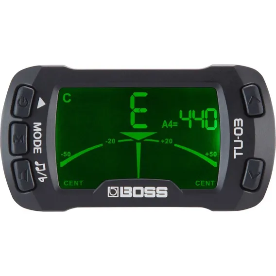 Afinador Boss Tu-03 Clip Tuner Com Metrônomo Foto 1