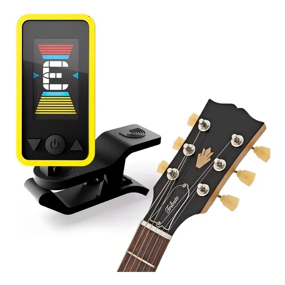 Afinador Cr么matico Planet Waves Eclipse Pw-ct-17bk Daddario Cor Amarelo Foto 1